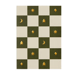 Checkerboard Christmas Card, Pack of 6