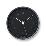 City Pop Wall Clock, Black