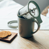 Hario Tea & Coffee Maker Mug - Ceramic Coating | 300mL