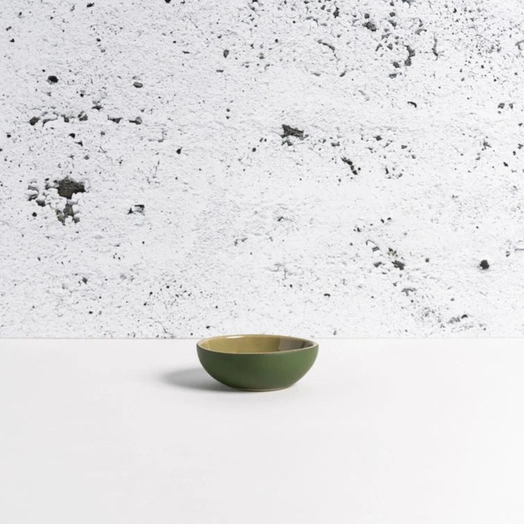 Dadasi Stoneware Condiment Bowl, Green