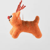 'Rudy' Hanging Felt Ornament