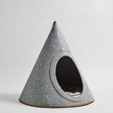 Nooee Pet Large Pet Cave / Bed, Buddy – Grey