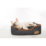 Urban Denim Lounge Bed, Orange