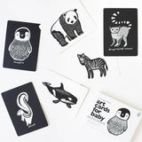 Art Cards for Baby - Black and White Animals | Wee Gallery