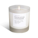 Slow North 'Eucalyptus + Lavender' Scented Candle, Three Sizes