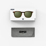 Trendy SUN glasses #E Tortoise Polarized Trapeze - Izipizi