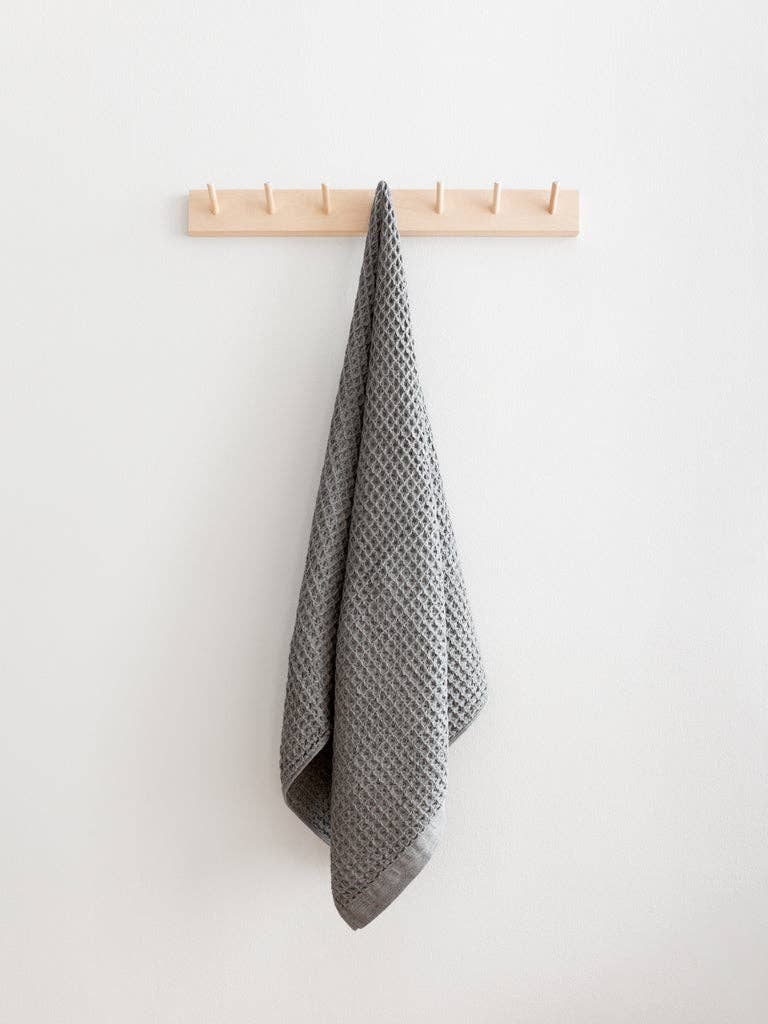 Lattice Towel Collection, Grey