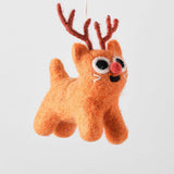 'Rudy' Hanging Felt Ornament