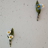 Small Simple Leaf, Green - Felt Wool Greenery