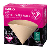 Hario V60 Paper Filters: White / 100 Sheets 02