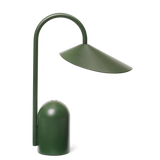 Arum Portable Cordless Lamp, Green Grass