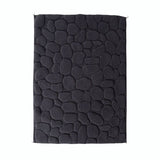 Ishikoro Pebble Stone Bath Mat, Grey