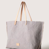 Hana Canvas Boat Bag, Dove Grey