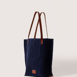 Hana Canvas Tote, Midnight