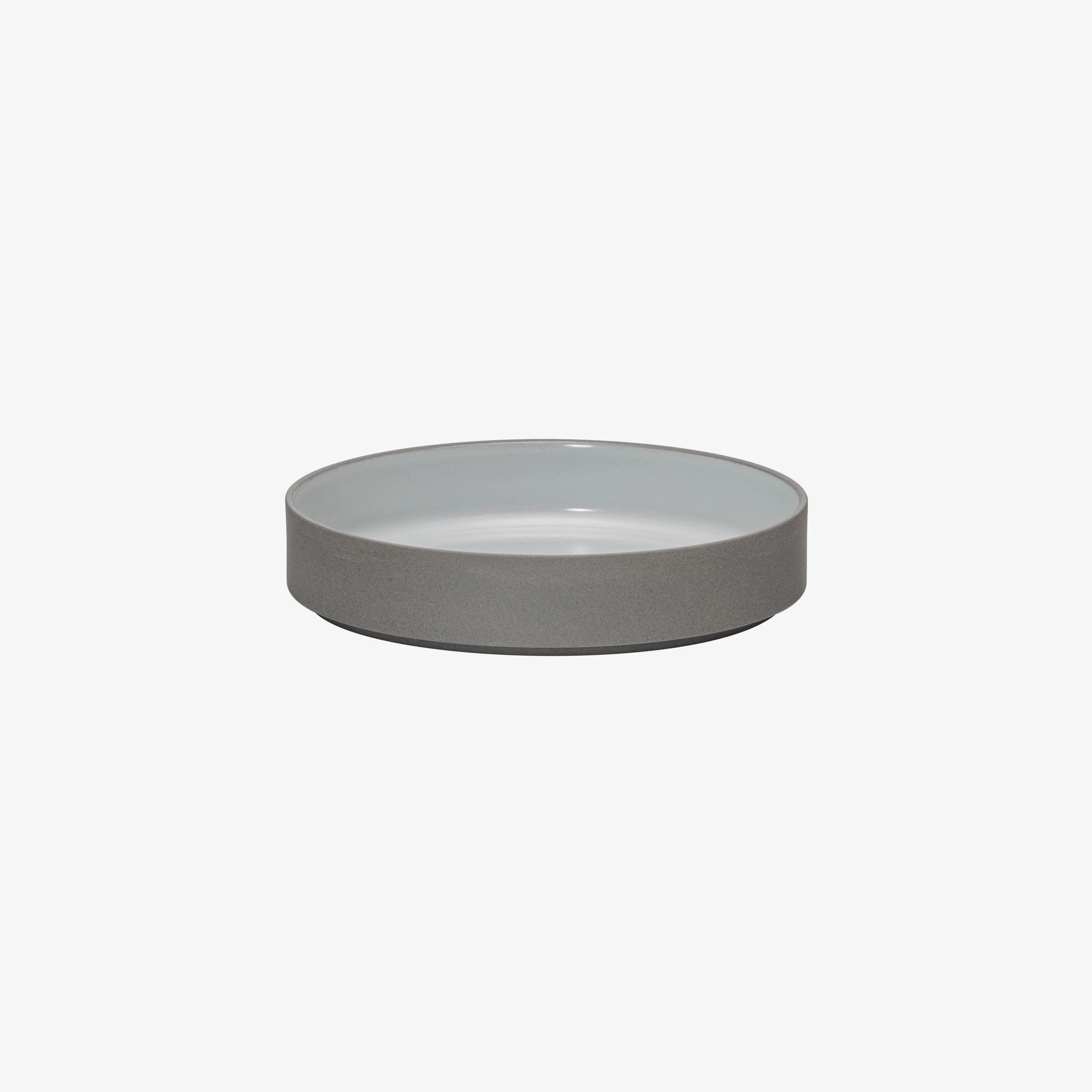Hasami Porcelain Grey Collection Bowls, Ash White