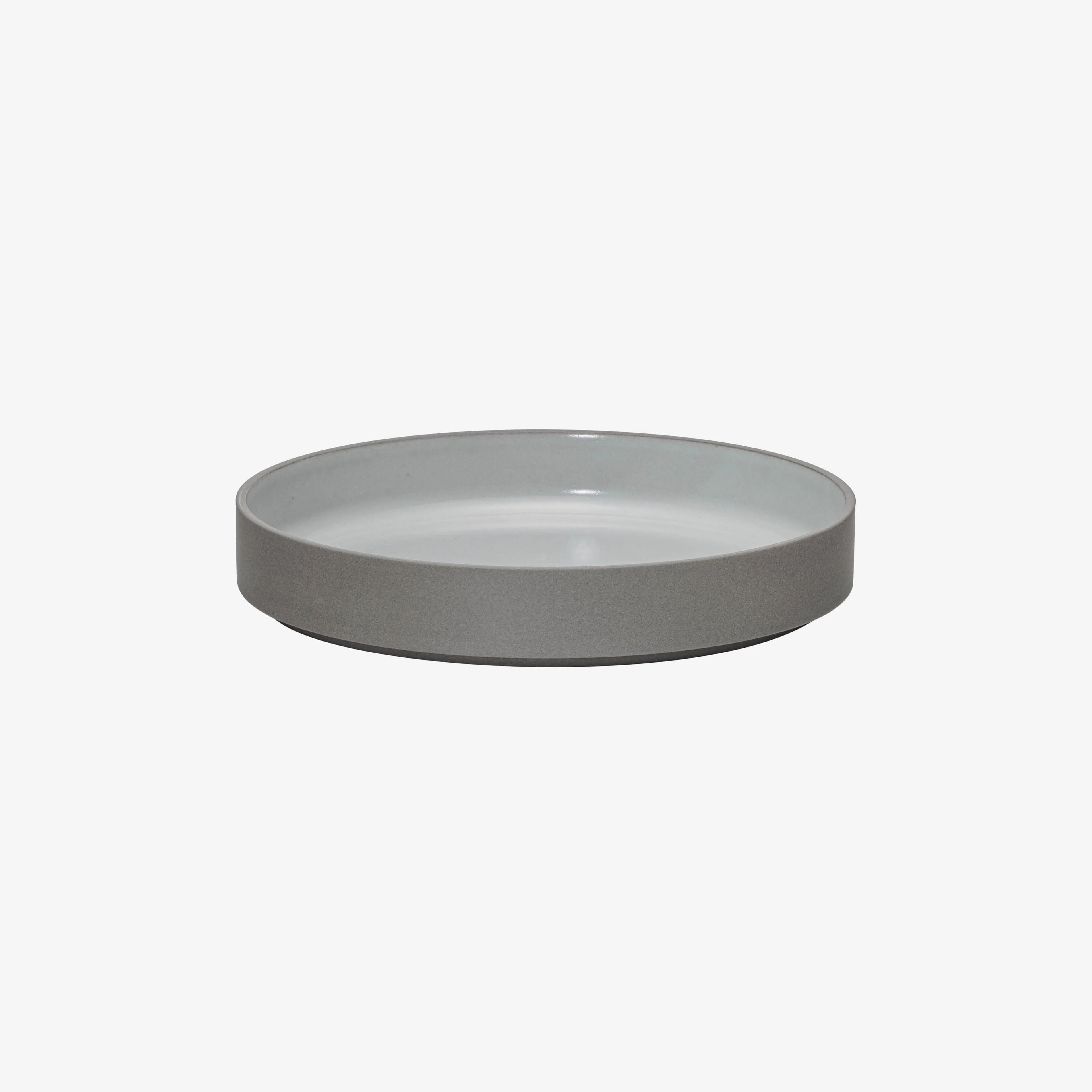Hasami Porcelain Grey Collection Bowls, Ash White