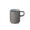 Hasami Porcelain 13 oz mug in grey with a matte finish and glossy ash white interior, part of the Grey Collection.