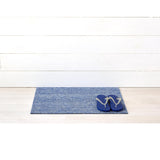 Heathered Shag Doormat, Cornflower