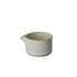 Ceramic pitcher on a white background