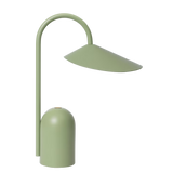 Arum Portable Cordless Lamp, Tea Green