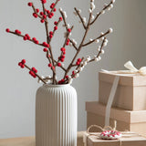 Felt Branch, White berries