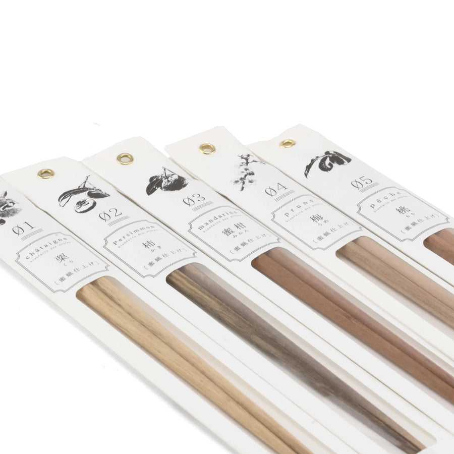 Tetoca Wood Chopsticks, Persimmon