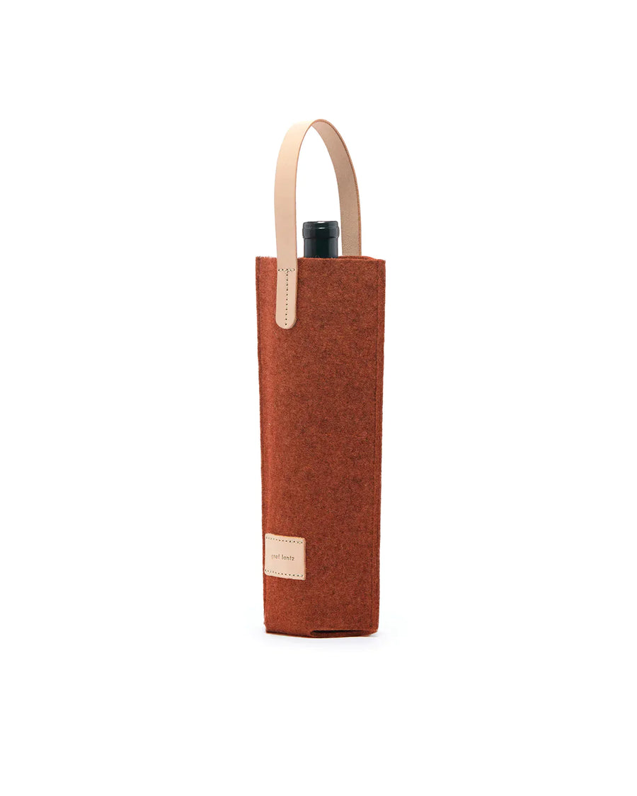 Cozy Wine Carrier, Mahogany