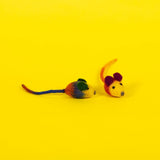 Felted Wool Mouse Toys