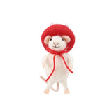 Mushroom Hat Mouse Ornament