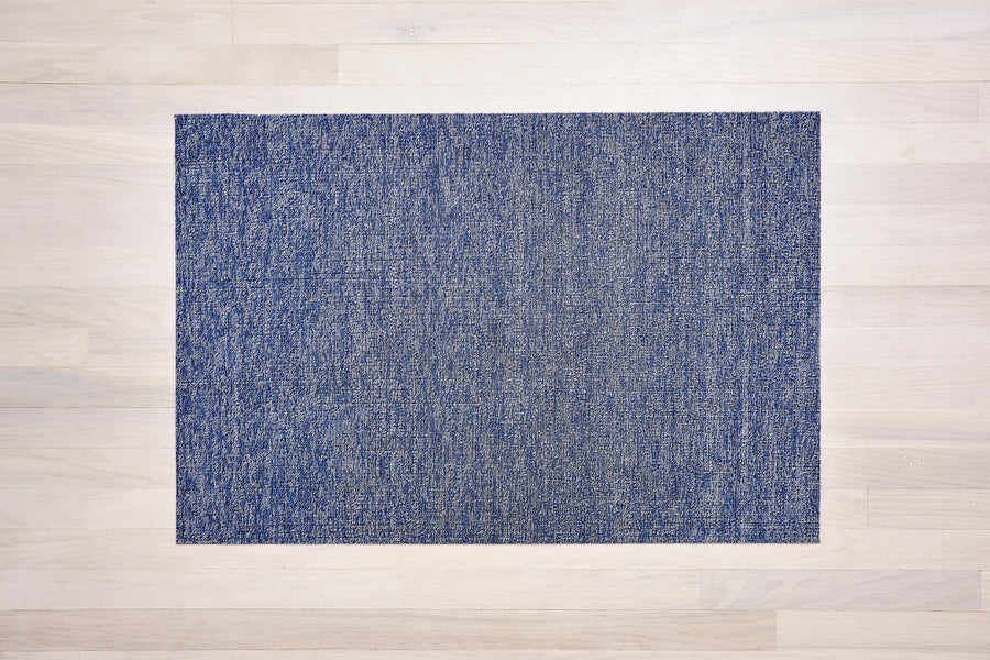 Heathered Shag Doormat, Cornflower