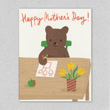 Happy Mother's Day Bear Artist Card
