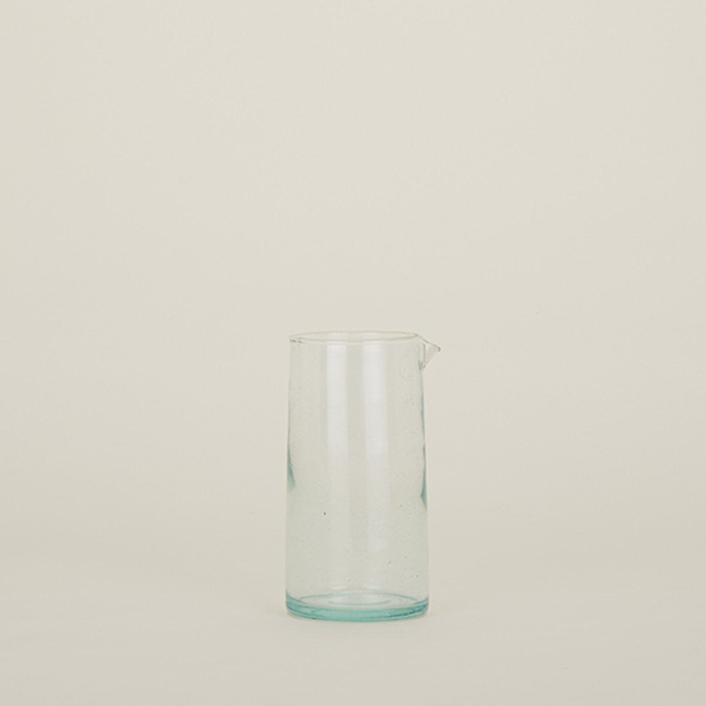 Recycled Glass Pitcher and Tumblers