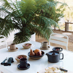 Hasami Porcelain Medium Bowl - Round, Black - Acacia