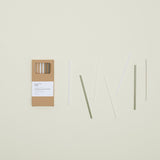 Essential Glass Straws, Neutral - Set of 6