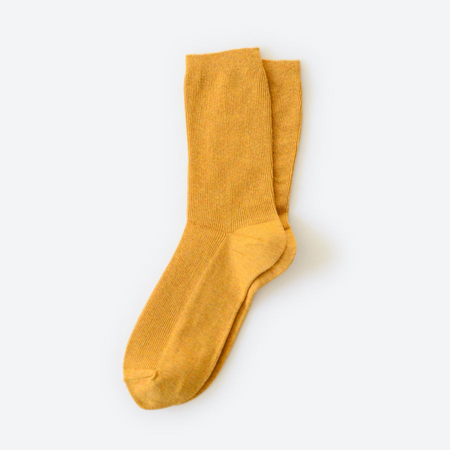 Hooray Sock Co. Everyday Socks, Goldenrod
