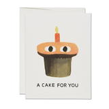 A Cake Birthday Greeting Card