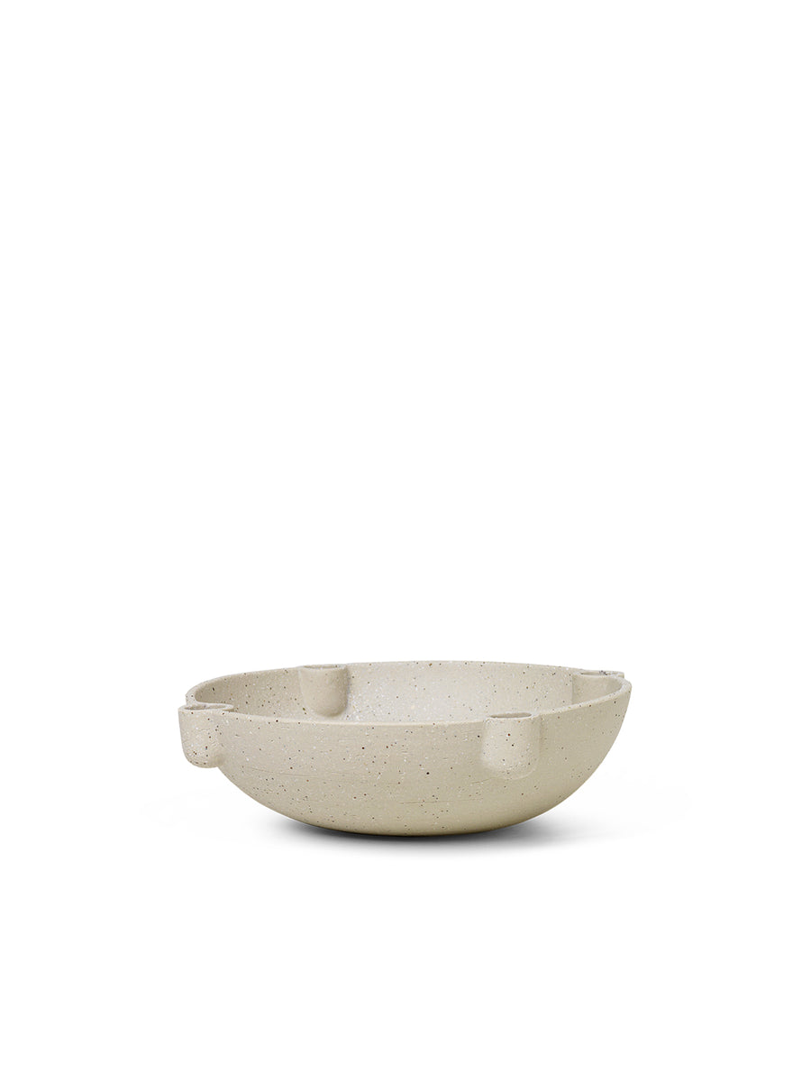 Ceramic Large Bowl Candleholder