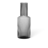 Ripple Glass Lid / Verrine, Smoked Grey