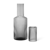 Ripple Glass Lid / Verrine, Smoked Grey