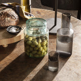 Ripple Glass Lid / Verrine, Smoked Grey