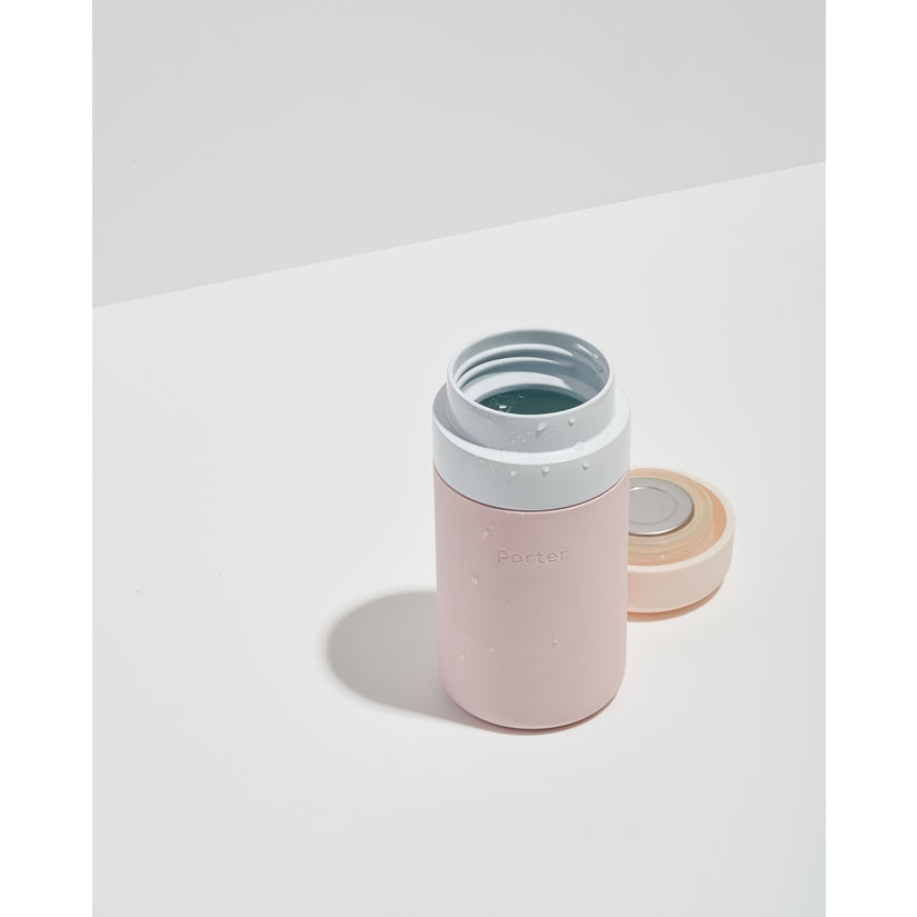 Porter Insulated Ceramic Bottle, 16 oz - Blush