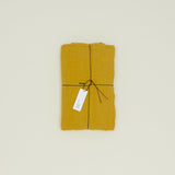 Simple Linen Bedding, Mustard