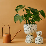 Stacked Planters, Speckled