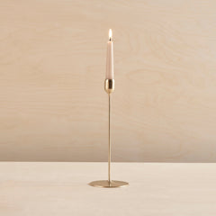 Flute Brass Candlesticks