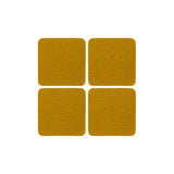 Merino Wool Felt Coaster Sets, Square - Assorted Colors