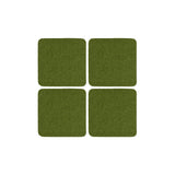 Merino Wool Felt Coaster Sets, Square - Assorted Colors