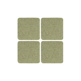 Merino Wool Felt Coaster Sets, Square - Assorted Colors