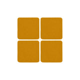 Merino Wool Felt Coaster Sets, Square - Assorted Colors