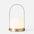 Carrie LED Lamp, Brass - Acacia