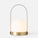 Carrie LED Lamp, Brass - Acacia